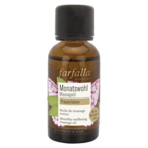 Farfalla Frauenleben - Monatswohl Massageöl, 30 ml