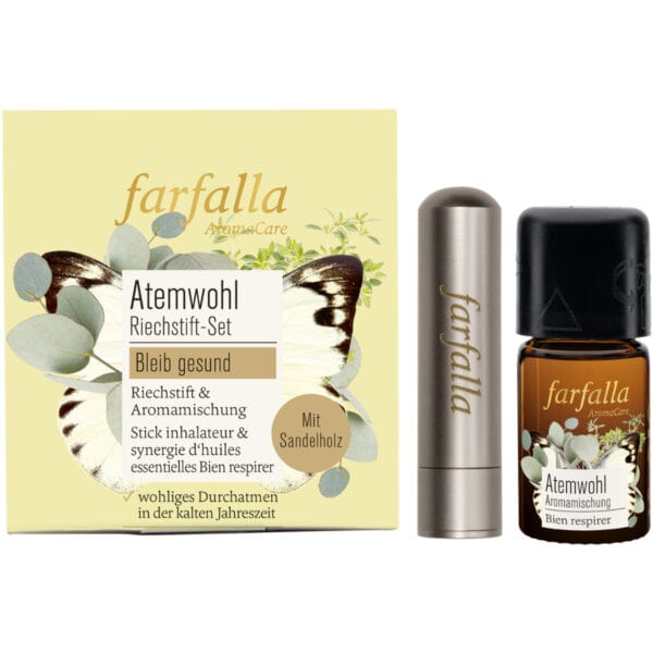 Farfalla Riechstift Set Atemwohl