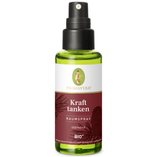 Primavera Kraft tanken Raumspray bio, 50 ml
