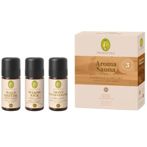 Primavera Set Aroma Sauna Harmonie & Erdung