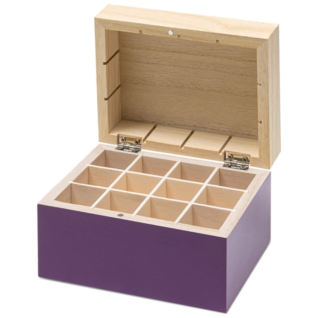 Juwaacoo Nagellack-Organizer 48 Zellen - Transparente Aufbewahrungsbox 2 Ebenen