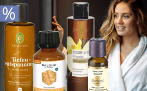 Sauna + Badezusätze