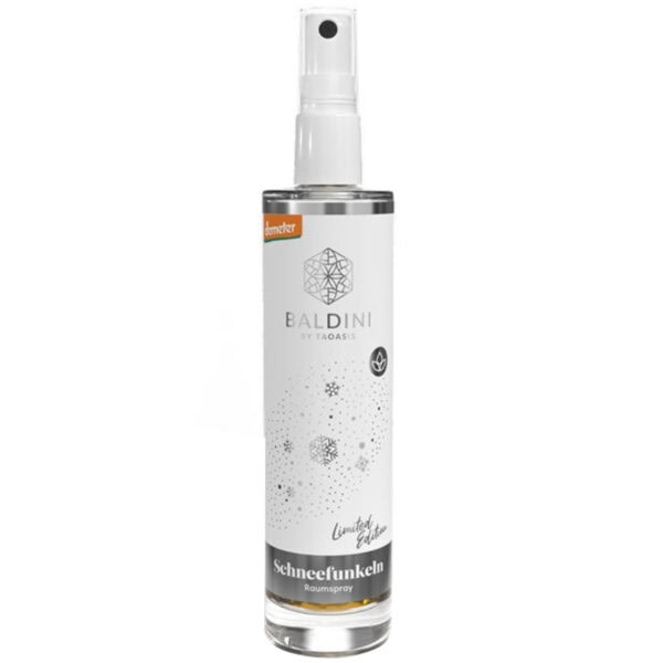 Baldini Raumspray Schneefunkeln, demeter, 50 ml