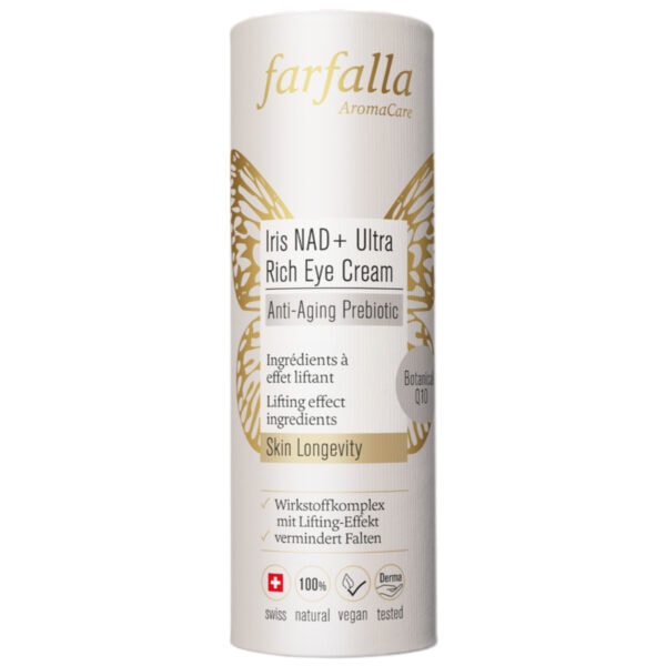 Farfalla Iris NAD+ Ultra Rich Eye Cream, 15 ml