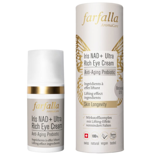 Farfalla Iris NAD+ Ultra Rich Eye Cream, 15 ml