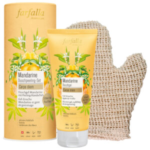 Farfalla Mandarine Duschpeeling-Set
