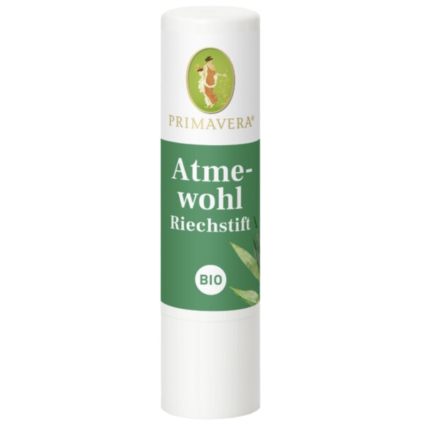 Primavera Atmewohl Riechstift, 0,8 ml, bio