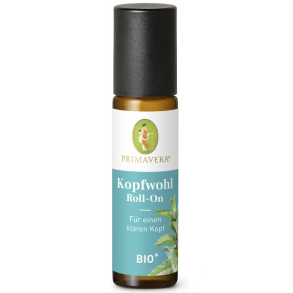 Primavera Kopfwohl Roll-On, bio, 10 ml