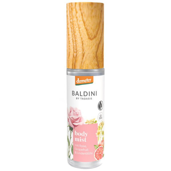 Baldini Body Mist Rose bio, demeter, 30 ml