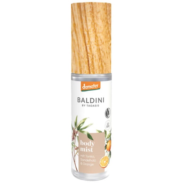 Baldini Body Mist Sandelholz & Tonka bio, demeter, 30 ml