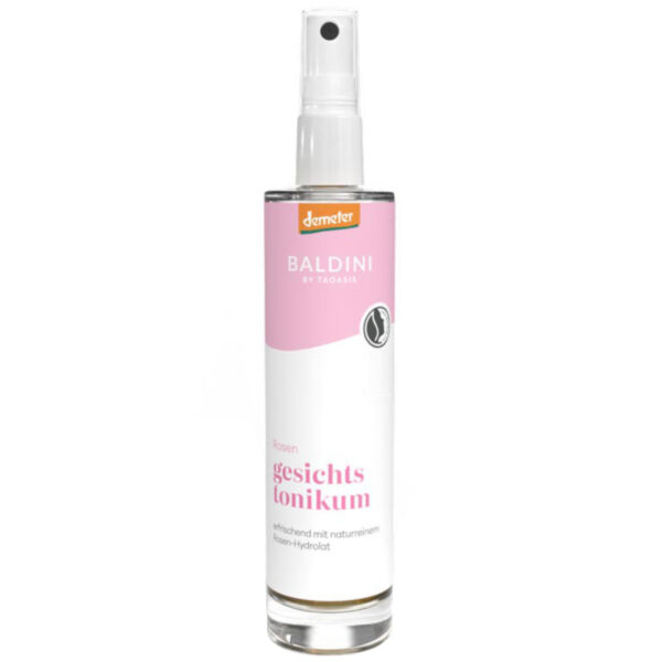 Baldini Gesichtstonikum Rose bio, demeter, 50 ml
