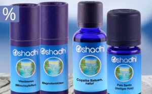 Ätherische Öle von Oshadhi im Monatsangebot Ätherische Öle von Oshadhi im Monatsangebot
