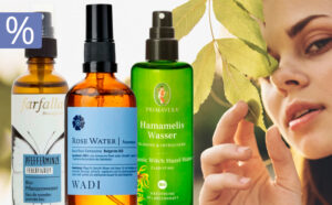 Monatsangebot: Hydrolate & Pflanzenwasser Monatsangebot: Hydrolate & Pflanzenwasser