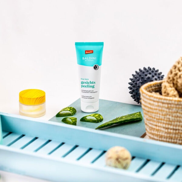 Baldini Aloe Vera Gesichtspeeling bio demeter, 75 ml