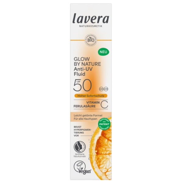 Lavera Glow Anti-UV Fluid LSF 50, 40 ml