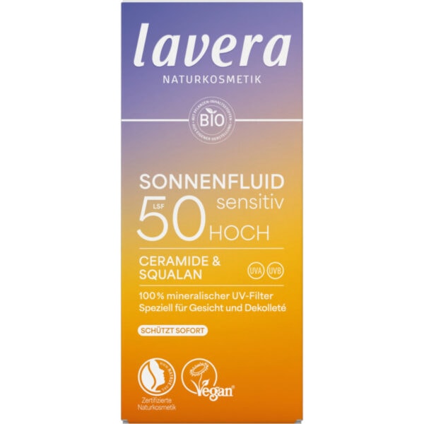 Lavera Sensitiv Sonnenfluid LSF 50, 40 ml
