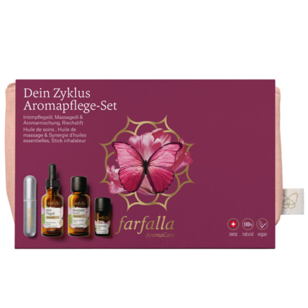 Farfalla Dein Zyklus Aromapflege Set