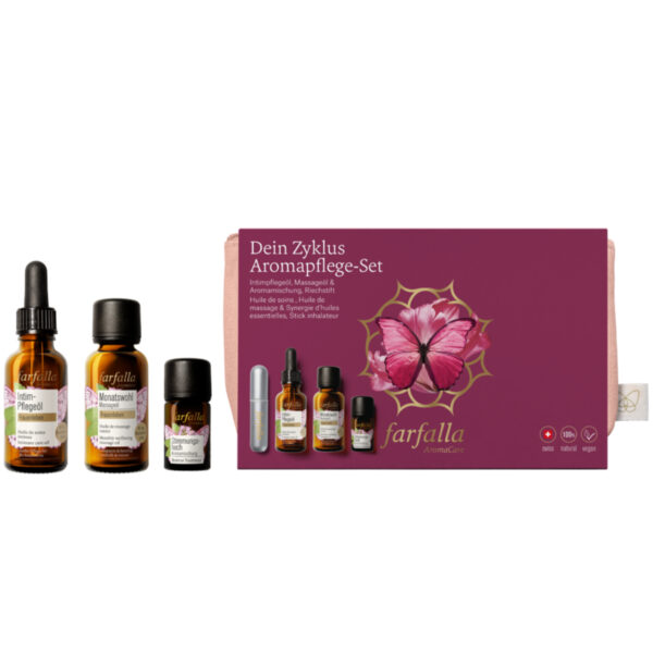 Farfalla Dein Zyklus Aromapflege Set