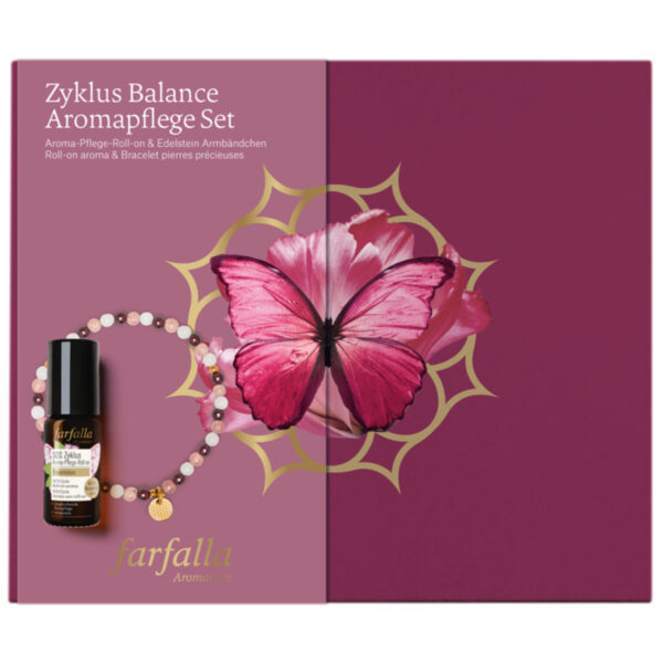 Farfalla Zyklus Balance Aromapflege Set