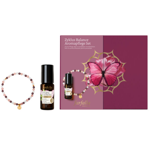 Farfalla Zyklus Balance Aromapflege Set