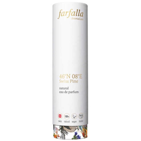 Farfalla 46°N 08°E Swiss Pine natural eau de parfum, 50 ml