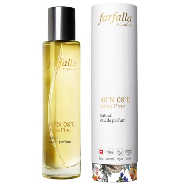 Farfalla 46°N 08°E Swiss Pine natural eau de parfum, 50 ml