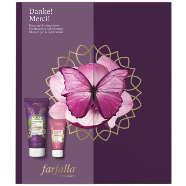 Farfalla Danke! Merci! Set
