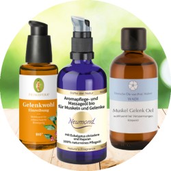 Aromapflegeöle und Massageöle